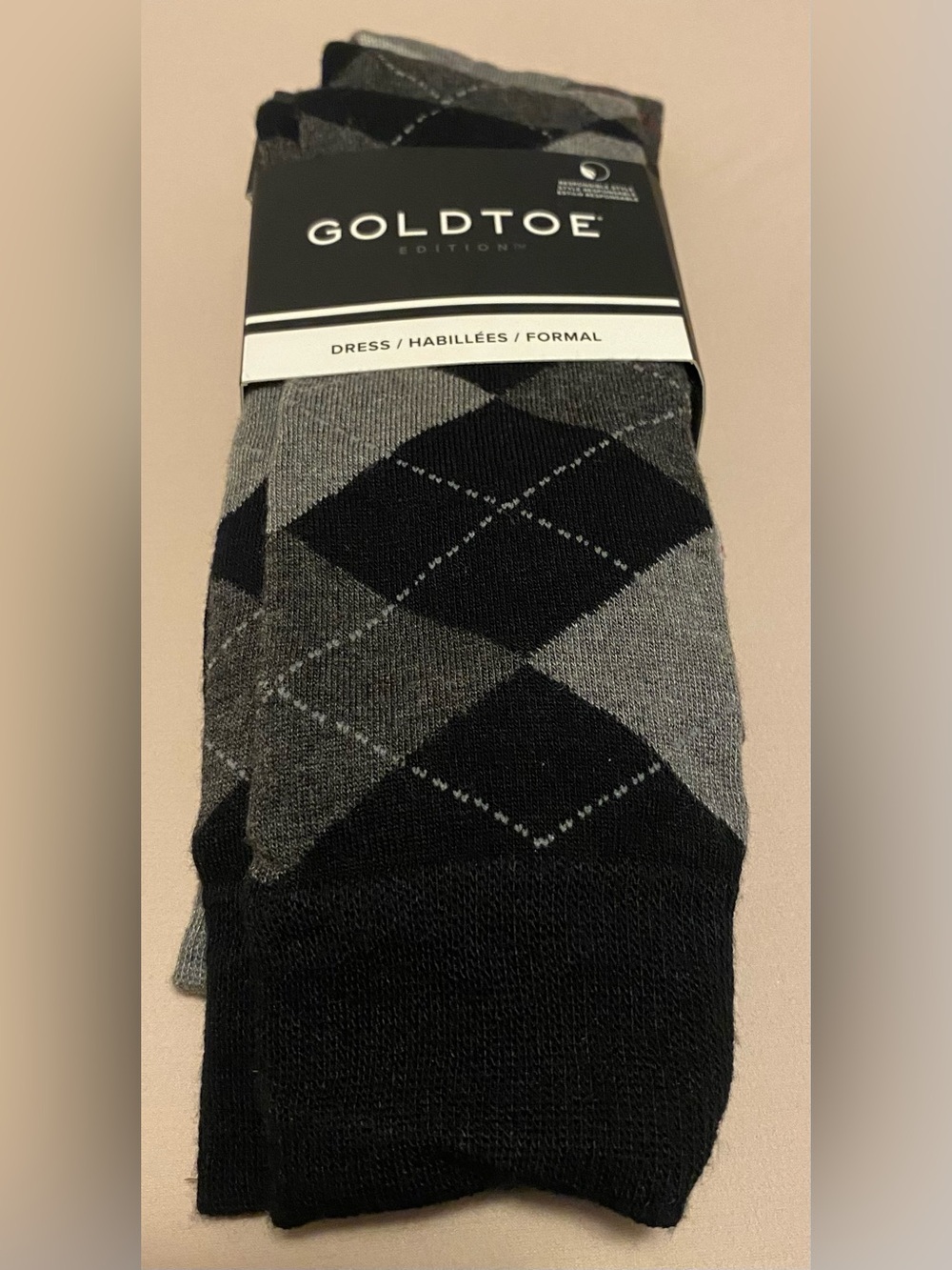 Gold Toe 3 Pack Dress Socks Men’s New With Tags